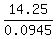 14.25%2F0.0945