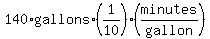 140%2Agallons%2A%281%2F10%29%28minutes%2Fgallon%29