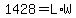 1428=L%2AW