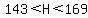 143%3CH%3C169