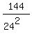 144%2F%2824%5E2%29