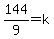144%2F9=k