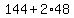 144+%2B+2%2A48