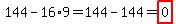 144-16%2A9=144-144=highlight%280%29