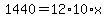 1440+=+12%2A10%2Ax