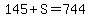 145%2BS=744