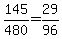 145%2F480=29%2F96
