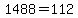 1488=112