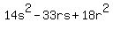 14s%5E2-33rs%2B18r%5E2