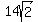 14sqrt%282%29