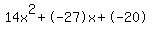14x%5E2%2B-27x%2B-20