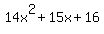 14x%5E2%2B15x%2B16