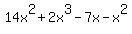 14x%5E2%2B2x%5E3-7x-x%5E2