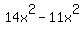 14x%5E2-11x%5E2