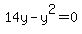 14y+-+y%5E2+=+0