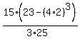 15%2823-%284%2A2%29%5E3%29%2F%283%2A25%29