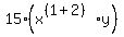 15%28x%5E%28%281%2B2%29%29%2Ay%29