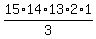15%2A14%2A13%2F3%2A2%2A1