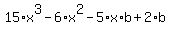 15%2Ax%5E3-6%2Ax%5E2-5%2Ax%2Ab%2B2%2Ab