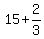 15%2B2%2F3