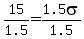 15%2F1.5=1.5sigma%2F1.5