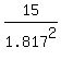 15%2F1.817%5E2