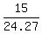 15%2F24.27