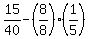 15%2F40-%288%2F8%29%281%2F5%29