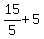 15%2F5%2B5