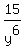 15%2Fy%5E6