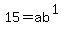15=ab%5E%281%29