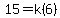 15=k%286%29