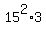 15%5E2%2A3