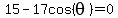 15-17cos%28theta%29=0