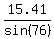 15.41%2Fsin%2876%29