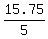 15.75%2F5