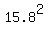15.8%5E2