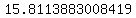 15.8113883008419
