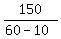 150%2F%2860+-+10%29