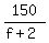 150%2F%28f%2B2%29