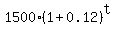 1500%2A%281+%2B+0.12%29%5Et