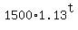 1500%2A1.13%5Et
