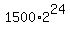 1500%2A2%5E24