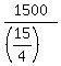1500%2F%28%2815%2F4%29%29