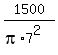 1500%2F%28pi%2A7%5E2%29