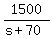 1500%2F%28s%2B70%29