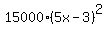 15000%285x-3%29%5E2