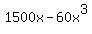 1500x-60x%5E3