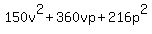 150v%5E2%2B360vp%2B216p%5E2