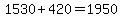 1530%2B420=1950